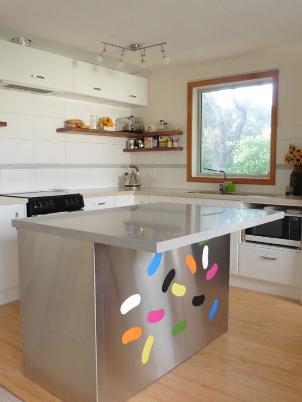 Jelly bean bench